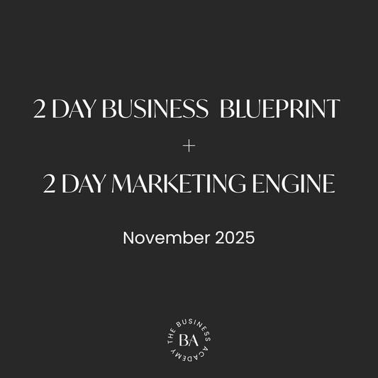 2 DAY BUSINESS  BLUEPRINT FOR SUCCESS + 2 DAY MARKETING ENGINE